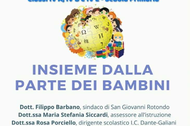 Locandina Giornata Internazionale diritti 20 novembre -2024