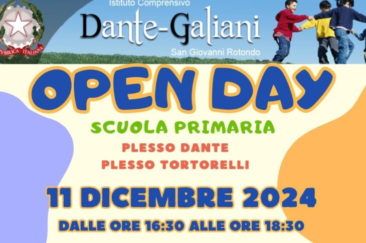 OPEN DAY PRIMARIA