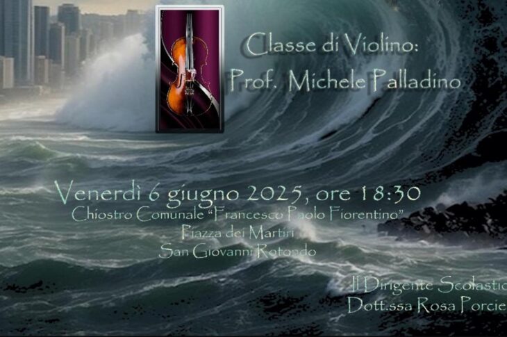 Concerto classe di violino 6 giugno 2025