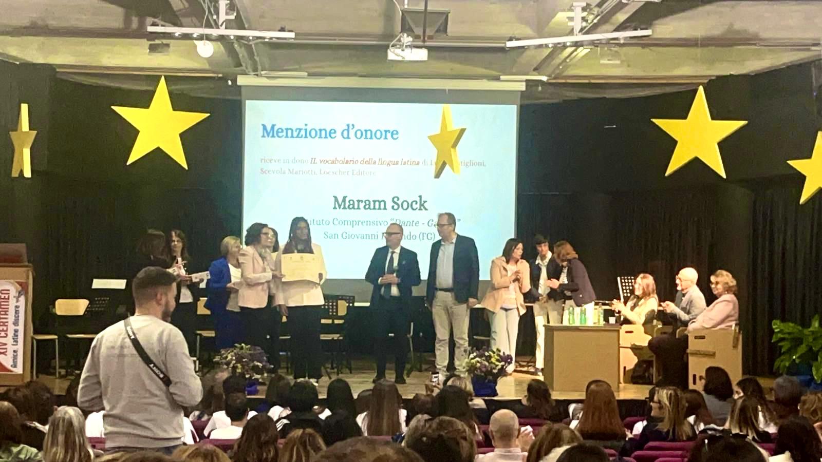 Certamen nazionale di Lingua Latina: la Galiani sul podio