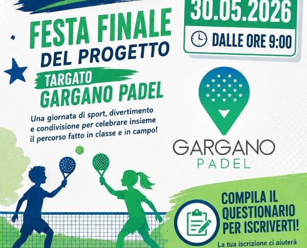 Festa finale Racchette di classe 2026.